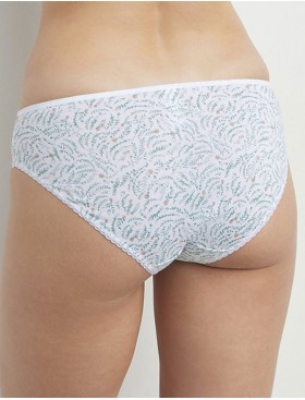 Трусы слипы Dim GENEROUS ORGANIC COTTON 0ASG белый набивной, Цвет: белый набивной, Размеры: S, изображение 2