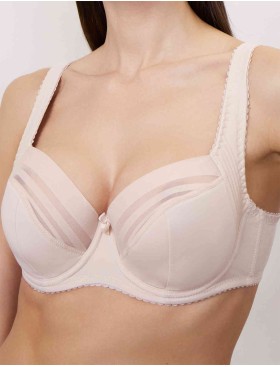 Бюстгальтер полумягкий Elli 9092 серебристый пион, Цвет: серебристый пион, Размеры: 75H