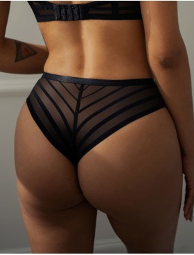 Трусики бразилиана Kris Line CASUAL stringshorts, Цвет: черный, Размеры: L