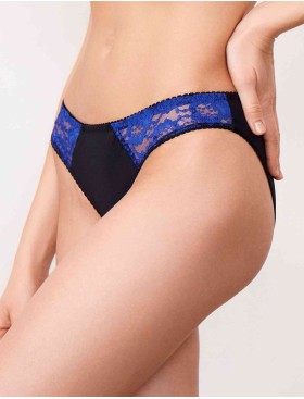 Трусы слипы низкие Lina A 4850 ривьера-черный, Цвет: ривьера-черный, Размеры: S, изображение 2