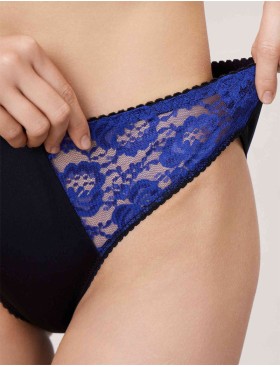 Трусы слипы Lina A 4960 ривьера-черный, Цвет: ривьера-черный, Размеры: S, изображение 3