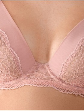 Мягкий бюстгальтер с поддержкой Mioocchi MALENA 8117 rosa, Цвет: rosa (розовый), Размеры: 70B, изображение 6