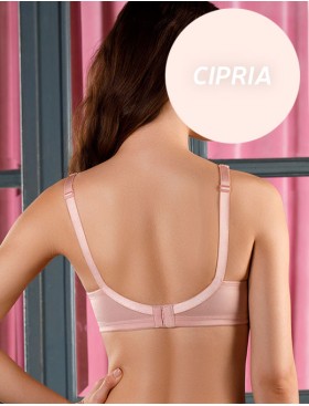 Бюстгальтер мягкий с подкроем Mioocchi MALENA 8118 cipria, Цвет: cipria (пудровый), Размеры: 75B, изображение 3