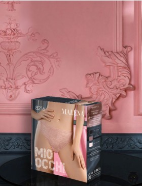 Кружевные трусы бразилиана Mioocchi MALENA 8216 nero, Цвет: nero (черный), Размеры: S, изображение 4