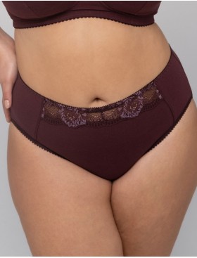 Трусы слипы хлопковые Valmira 2955/C вино с миндалем, Цвет: вино с миндалем, Размеры: M