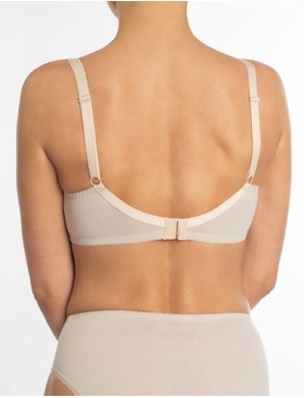 Хлопковый бюстгальтер без косточек Valmira 1201/C золотистый пион, Цвет: золотистый пион, Размеры: 90D, изображение 2