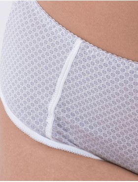 Трусики из хлопка Valmira 2929/G жемчужно-серый, Цвет: жемчужно-серый, Размеры: M, изображение 3