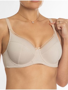 Натуральный бюстгальтер Valmira 1203/C золотистый пион, Цвет: золотистый пион, Размеры: 80E