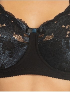 Хлопковый бюстгальтер без косточек Valmira 1205/C блеск луны, Цвет: блеск луны, Размеры: 90D, изображение 4