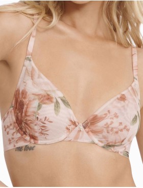 Бюстгальтер с мягкой чашкой Esotiq IONA 41017, Цвет: цветочный, Размеры: 80C