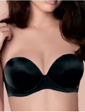 Бюстгальтер анжелика супер пуш-ап Infiore MICRO 2605 nero, Цвет: nero (черный), Размеры: 70B