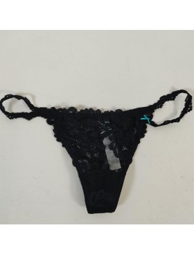 Кружевные трусики стринги Infiore PIZZO 5104 nero, Цвет: nero (черный), Размеры: L, изображение 4