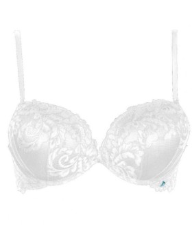 Бюстгальтер с двойным пуш-ап Infiore PIZZO 5500 bianco, Цвет: bianco (белый), Размеры: 70B, изображение 2