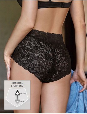 Кружевные трусы с утяжкой Janira LACE GRADUAL SHAPE 1030752 black, Цвет: black (черный), Размеры: M, изображение 2