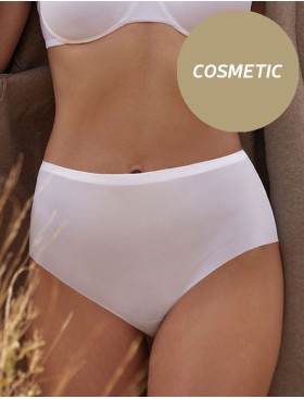 Завышенные хлопковые трусы Janira SKIN COTTON 1030806 cosmetic, Цвет: cosmetic (бежевый), Размеры: M