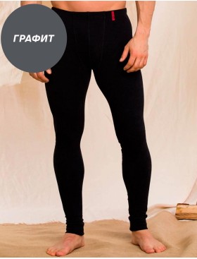 Кальсоны мужские Key MXL 155 TERMO, Цвет: графит, Размеры: L