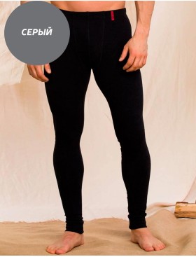 Кальсоны мужские Key MXL 155 TERMO, Цвет: серый, Размеры: L