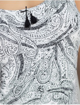 Сорочка трикотажная Mia-Amore LUCIA 1910, Цвет: молочный+узор, Размеры: M, изображение 4