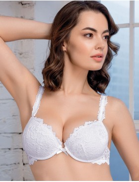 Бюстгальтер гелевый пуш-ап Mioocchi VIVIAN 7580 bianco, Цвет: bianco (белый), Размеры: 80C, изображение 3