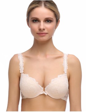 Бюстгальтер гелевый пуш-ап Mioocchi VIVIAN 7580 cipria, Цвет: cipria (пудровый), Размеры: 65B, изображение 3