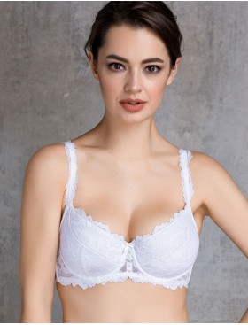 Бюстгальтер балконет Mioocchi VIVIAN 7587 bianco, Цвет: bianco (белый), Размеры: 90B, изображение 3