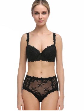 Бюстгальтер балконет Mioocchi VIVIAN 7587 nero, Цвет: nero (черный), Размеры: 90B, изображение 2