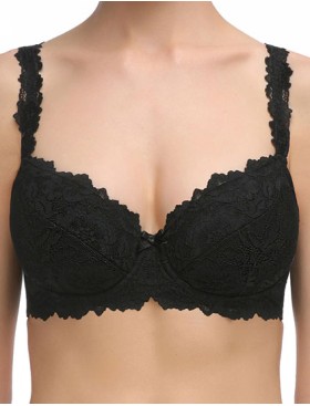 Бюстгальтер балконет Mioocchi VIVIAN 7587 nero, Цвет: nero (черный), Размеры: 90B