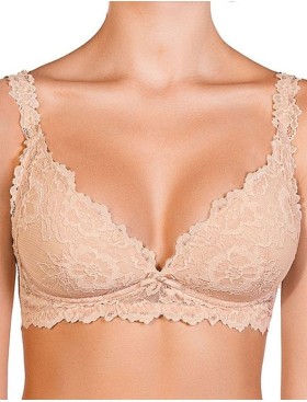 Бюстгальтер бралетт без косточек Mioocchi VIVIAN 7589 natural, Цвет: natural (телесный), Размеры: 75B