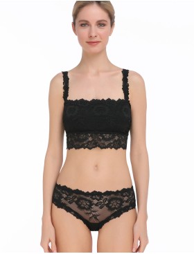 Кружевной топ бандо Mioocchi VIVIAN 7590 nero, Цвет: nero (черный), Размеры: M, изображение 2