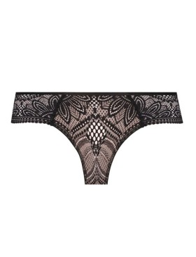 Кружевные стринги Mefemi DESIRE Stringi черный, Цвет: черный, Размеры: S, изображение 3