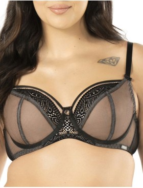 Бюстгальтер с мягкой чашкой Mefemi DESIRE M черный, Цвет: черный, Размеры: 70I