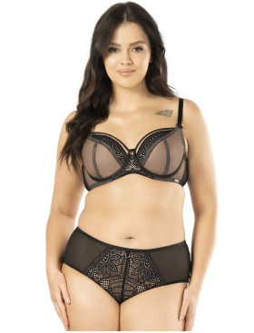 Бюстгальтер с мягкой чашкой Mefemi DESIRE M черный, Цвет: черный, Размеры: 70I, изображение 2