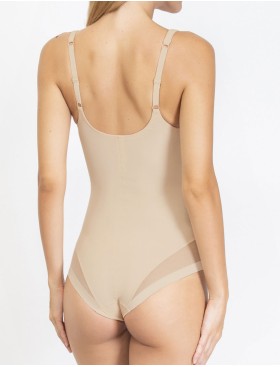 Утягивающее боди Sielei EVERYBODY 1862 cipria, Цвет: cipria (телесный), Размеры: 95C, изображение 2