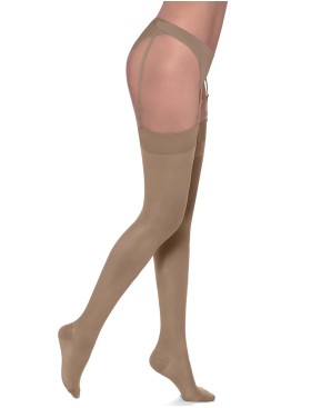 Чулки под пояс Silca CA4122 CALZA NADY 40 den visone, Цвет: коричневый, Размеры: 4, изображение 2