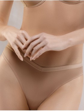 Трусики бразилиана Amelie MARGO 2115-3 бежевый, Цвет: бежевый, Размеры: S