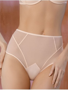 Высокие трусики бразилиана Amelie MARGO 2116-3 пудра, Цвет: пудра, Размеры: S