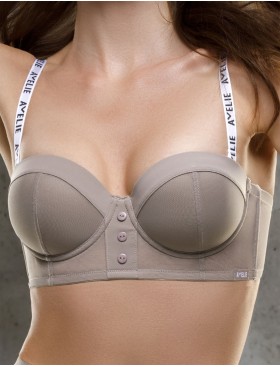 Бюстье с пуш-ап Amelie MARGO 2117 капучино, Цвет: капучино, Размеры: 80C