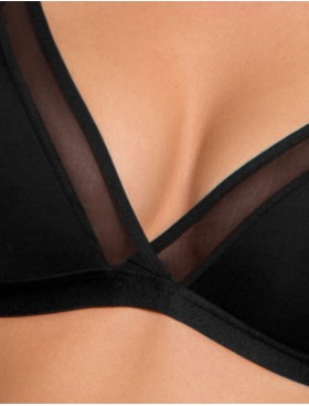 Формованный бюстгальтер без косточек Amelie MARGO 2118 черный, Цвет: черный, Размеры: 75C, изображение 4