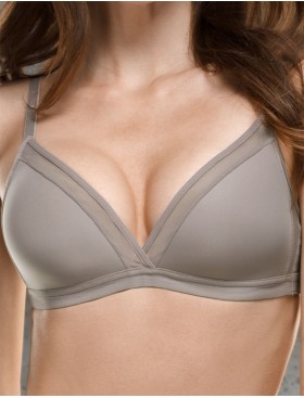 Формованный бюстгальтер без косточек Amelie MARGO 2118 капучино, Цвет: капучино, Размеры: 70D
