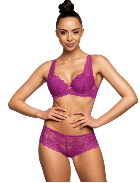 Бюстгальтер балконет кружевной MAT CARMELA magenta M-053-22, Цвет: фиолетовый, Размеры: 70I, изображение 6