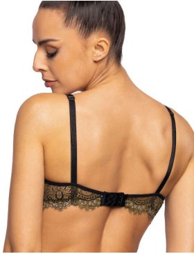 Бюстгальтер пуш-ап MAT CHELSEA M-3703-11 khaki-czarny, Цвет: зеленый, Размеры: 80C, изображение 2