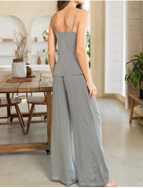 Комплект-тройка из тканой вискозы Mia-Amore AVELINA 5125, Цвет: черно-белый, Размеры: 2XL, изображение 3