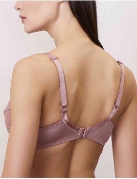 Бюстгальтер мягкая чашка балконет Milavitsa 124970 камелия, Цвет: камелия, Размеры: 75F, изображение 2