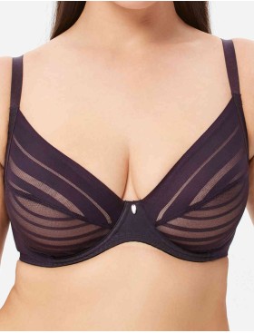 Бюстгальтер-минимайзер мягкий Milavitsa 127630 джем/нюд, Цвет: джем/нюд, Размеры: 75E