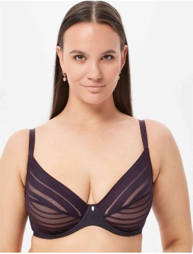 Бюстгальтер-минимайзер мягкий Milavitsa 127630 джем/нюд, Цвет: джем/нюд, Размеры: 75E, изображение 4