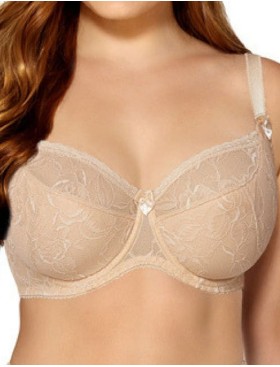 Бюстгальтер полумягкий Nipplex TATIANA PU телесный, Цвет: телесный, Размеры: 75E