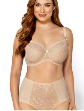 Бюстгальтер полумягкий Nipplex TATIANA PU телесный, Цвет: телесный, Размеры: 75E, изображение 2