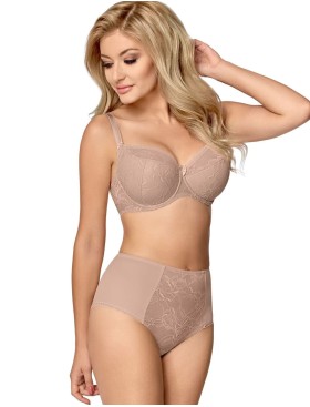 Бюстгальтер полумягкий Nipplex TATIANA PU мокка, Цвет: мокка, Размеры: 65M, изображение 2