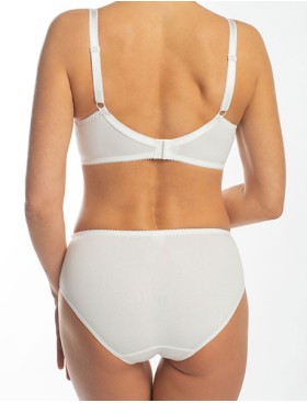 Бюстгальтер бескаркасный хлопковый Valmira 1103 белый, Цвет: белый, Размеры: 80A, изображение 8