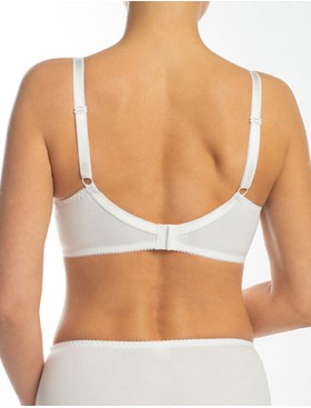 Бюстгальтер бескаркасный хлопковый Valmira 1103 белый, Цвет: белый, Размеры: 80A, изображение 2